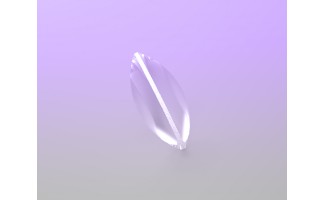 Биконвексные линзы из УФ-плавленого кварца диаметром 25.4 мм и фокусным расстоянием 250 мм без покрытия